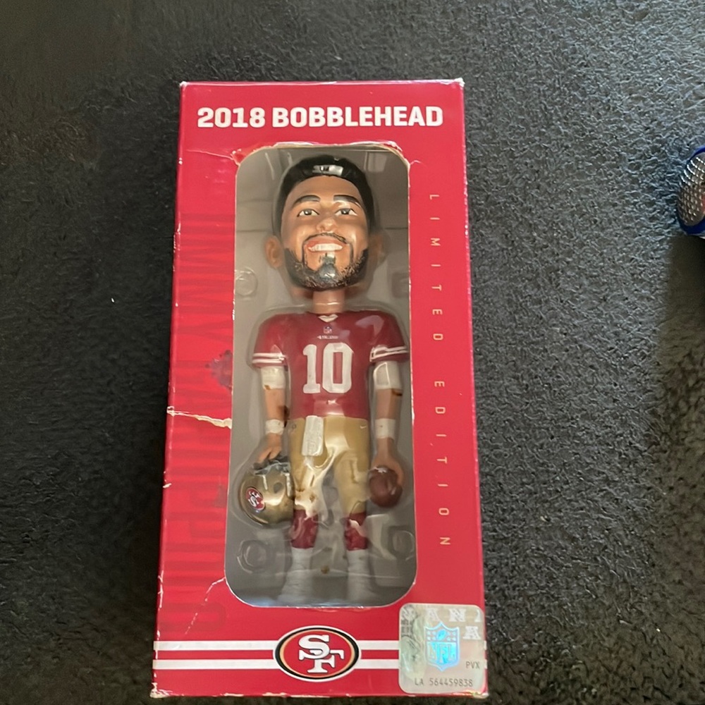 Jimmy Garoppolo 2018 Bobblehead